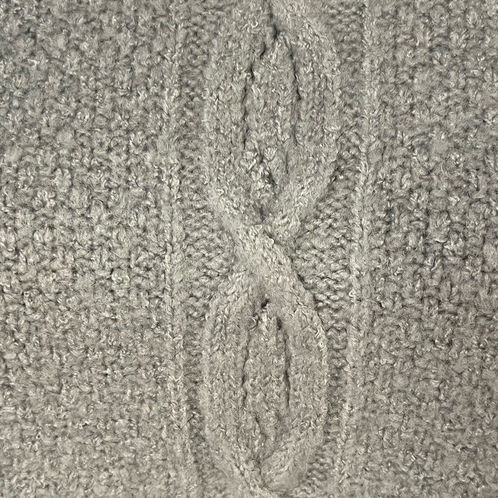 Elan Cable Knit Drop Shoulder Sweater - Picture 4 of 7
